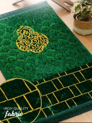 Velvet prayer mat