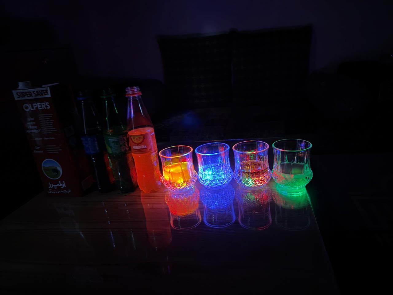 Beautiful Glowing Glass